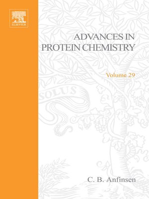 cover image of Advances in Protein Chemistry